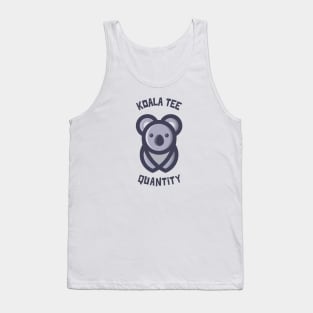 KOALA TEE OVER QUANTITY FUNNY PUN Tank Top